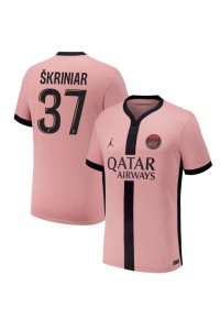 Paris Saint-Germain Milan Skriniar #37 Voetbaltruitje 3e tenue 2024-25 Korte Mouw